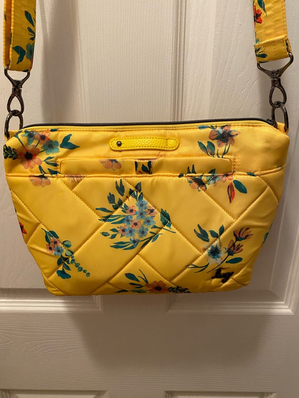 Lug Flare 2 Crossbody Bag - Bouquet Yellow (New Without Tags)